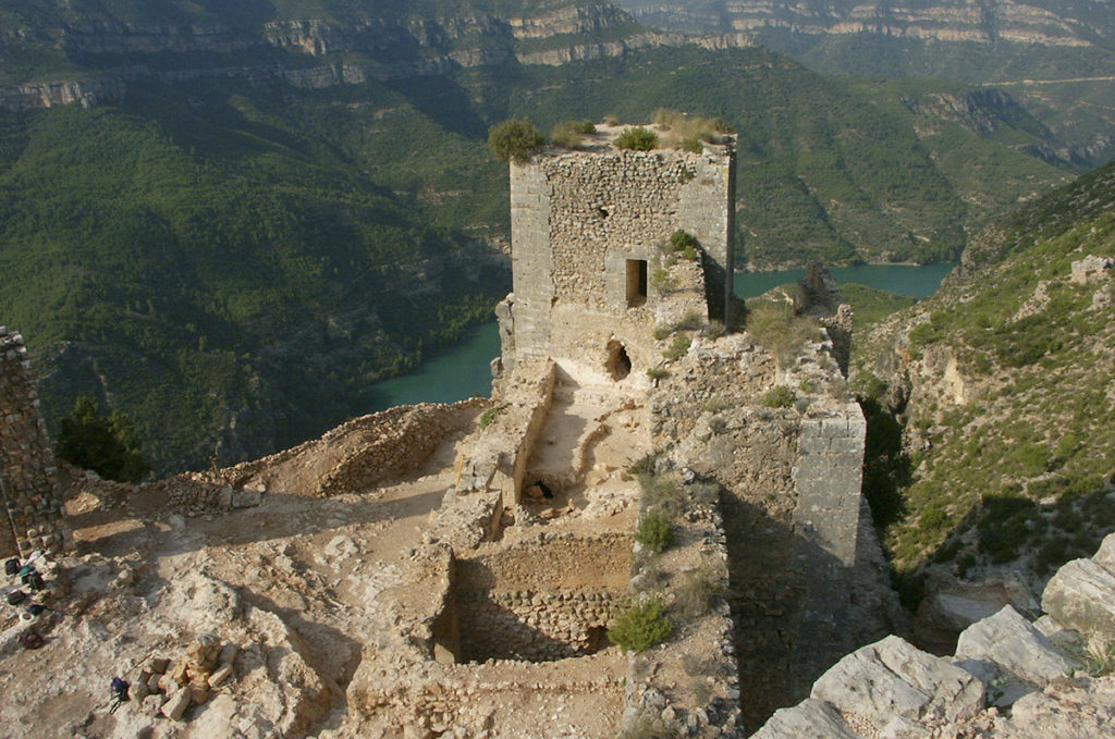 Vista espectacular desde el Castillo de Chirel