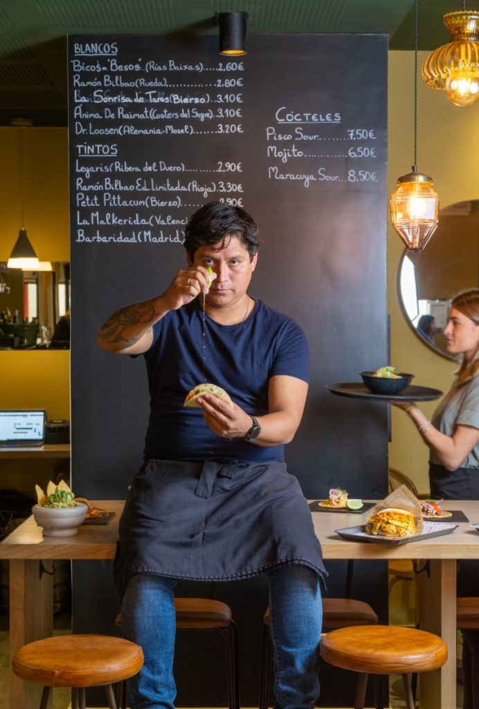 El chef Mario Céspedes, propietario de Apura, Cilindro y Ronda 14