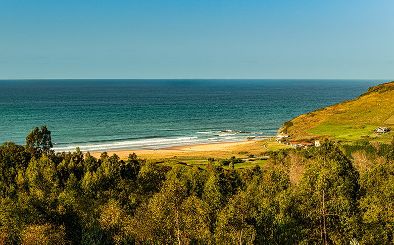 Playa Vega de Ribadesella (Asturias)