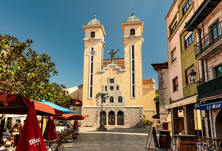 ribadesella iglesia