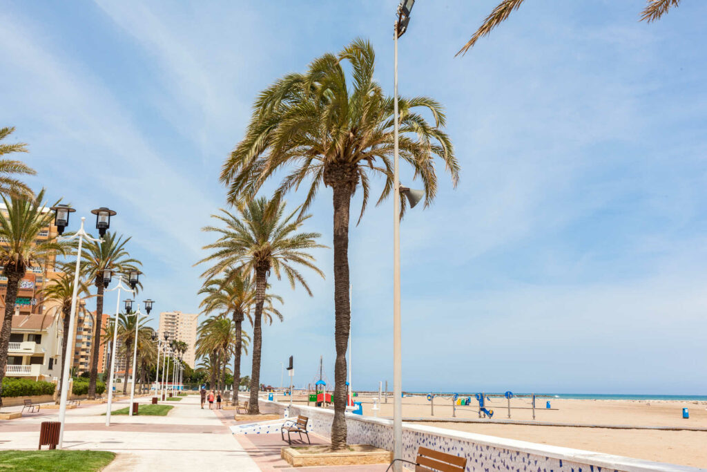 Paseo marítimo de La Pobla de Farnals