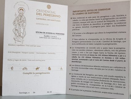 Credencial Del Peregrino Del Camino De Santiago: Cómo Y Dónde Obtenerla ...