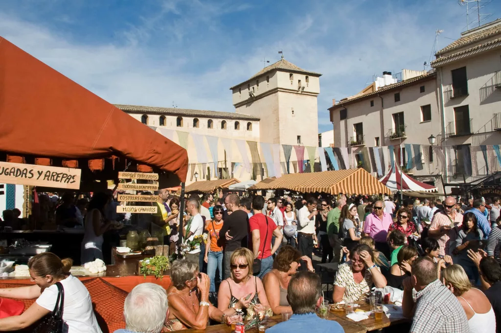 Mercado en Cocentaina. GVA.