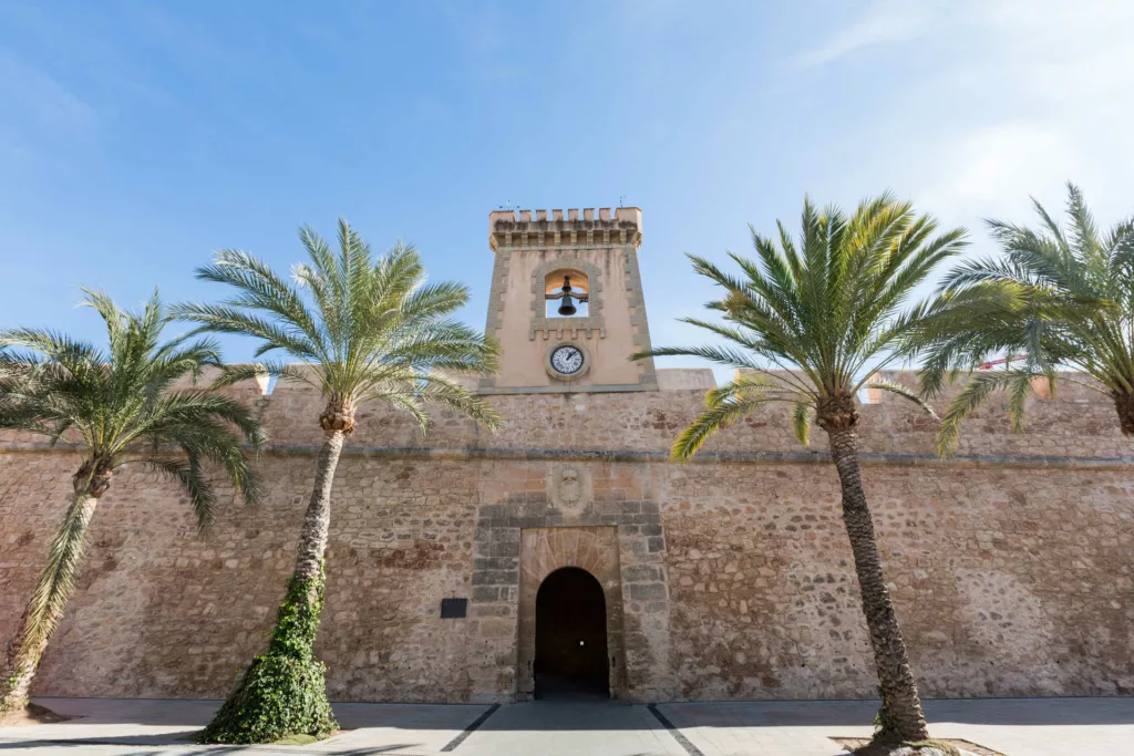 Castillo-Fortaleza de Santa Pola (Alicante).