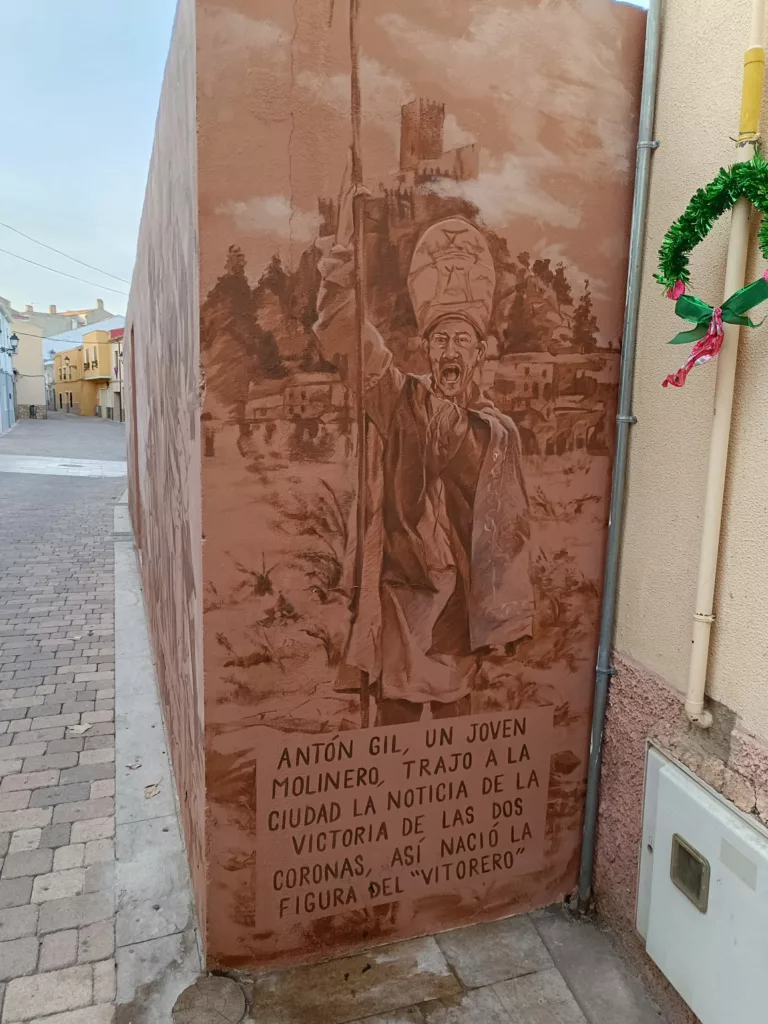 Mural batalla Almansa