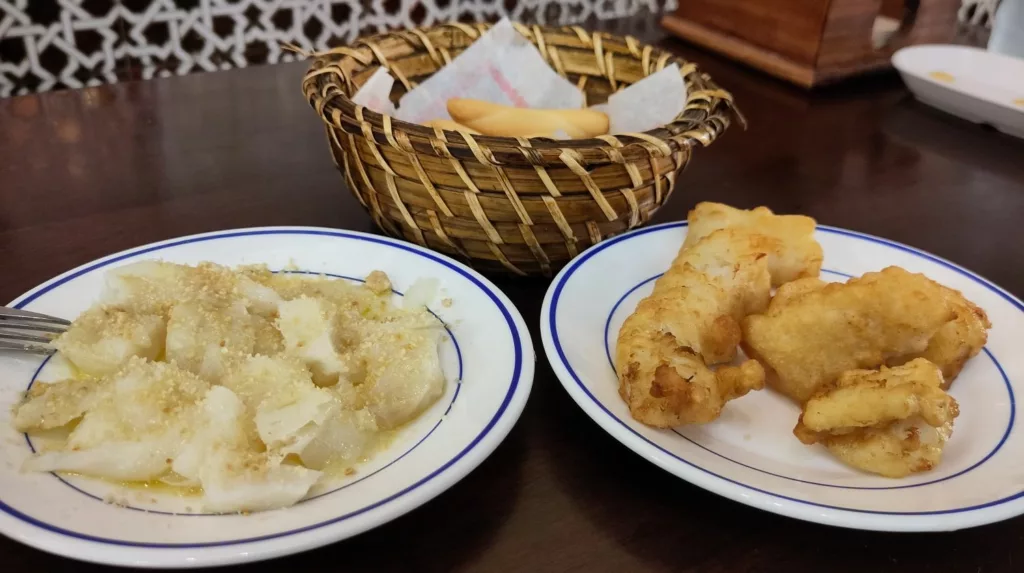 Bacalao en la Bodega Mateo Ruiz de Sevilla